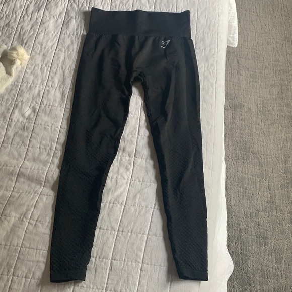 GYMSHARK vital seamless legging in black - Picture 1 of 3